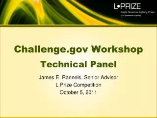 Challenge Workshop Technical Panel