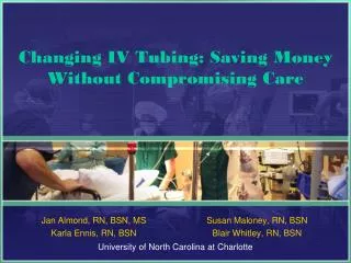Changing IV Tubing: Saving Money Without Compromising Care