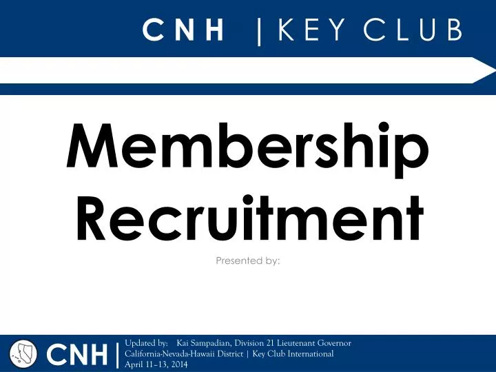 membership recruitment