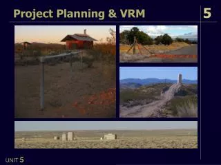 Project Planning &amp; VRM