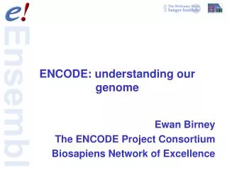 ENCODE: understanding our genome