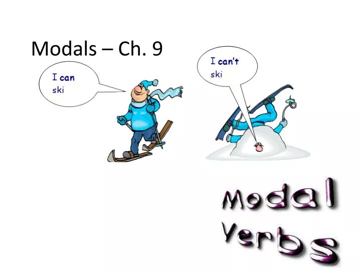 modals ch 9