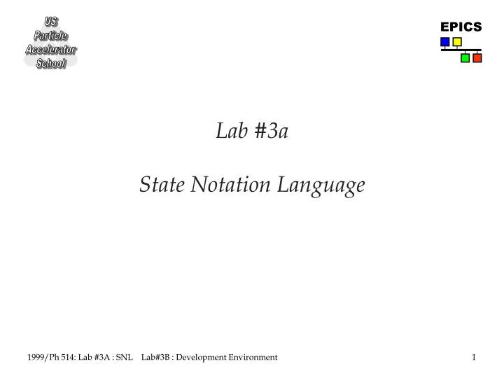 lab 3a state notation language