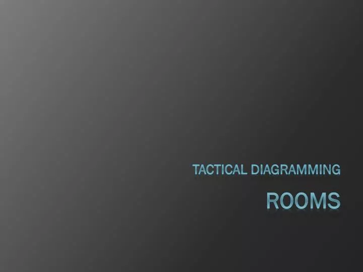 tactical diagramming rooms