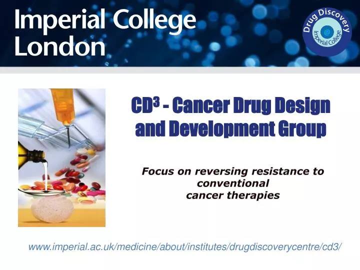 cd 3 cancer drug design and development group