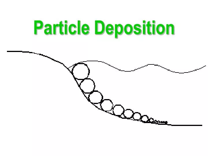 particle deposition