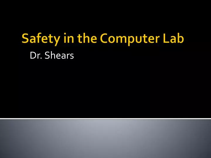 dr shears
