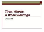 Tires, Wheels, &amp; Wheel Bearings - slide 1