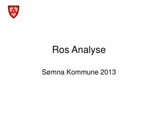 ros analyse