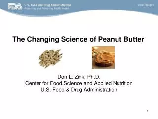 The Changing Science of Peanut Butter