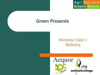 green presents