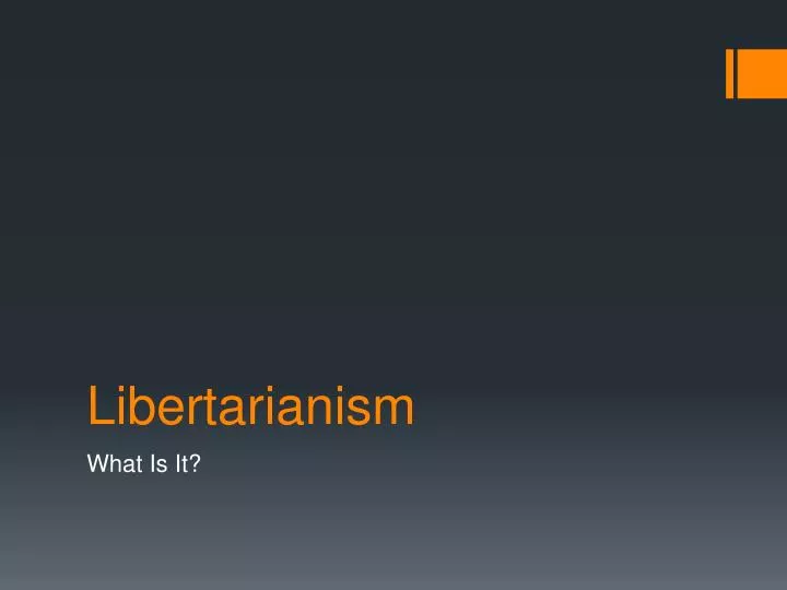 libertarianism