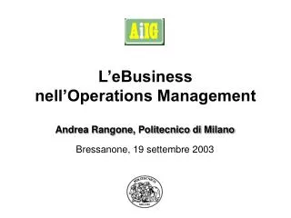l ebusiness nell operations management