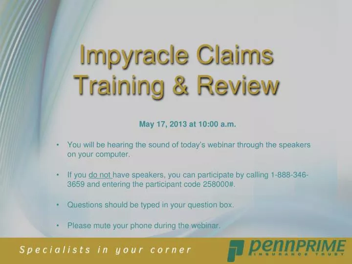 impyracle claims training review