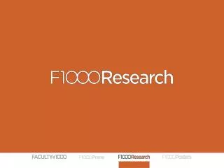 Introduction to f1000Research