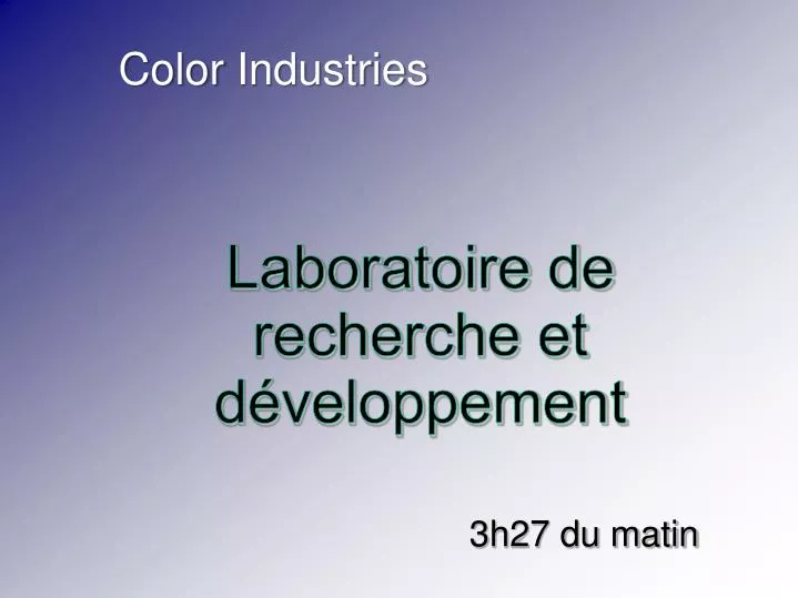 color industries