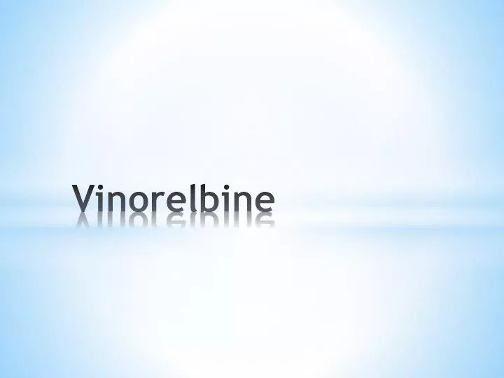 vinorelbine