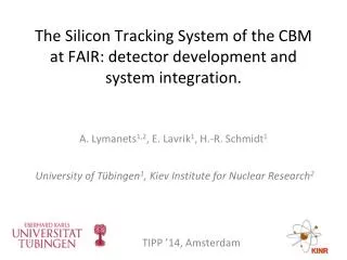 The Silicon Tracking System of the CBM at FAIR: detector development and system integration.