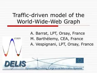 Traffic-driven model of the World-Wide-Web Graph