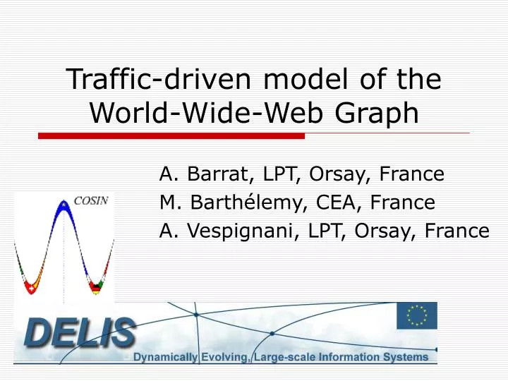 traffic driven model of the world wide web graph