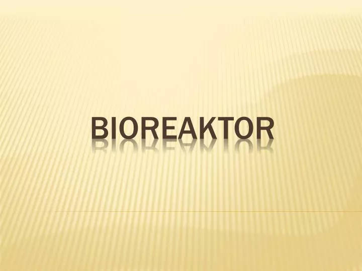 bioreaktor