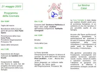 21 maggio 2005