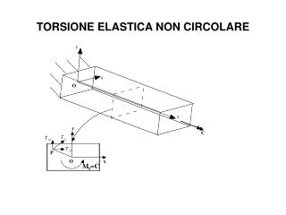 torsione elastica non circolare