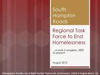 Regional Task Force to End Homelessness