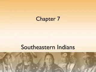 Southeastern Indians
