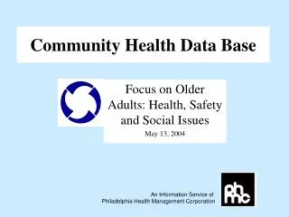 Community Health Data Base