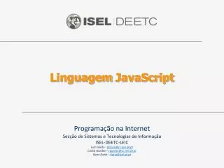 linguagem javascript