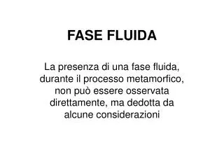 fase fluida