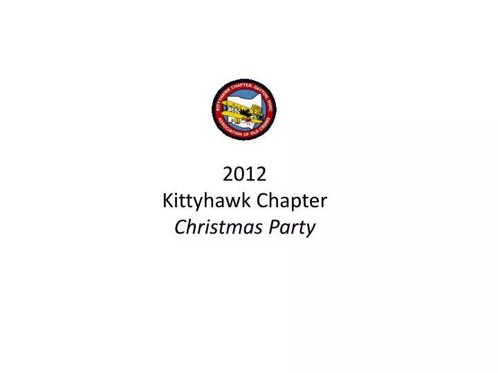 2012 kittyhawk chapter christmas party