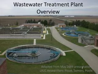 Wastewater Treatment Plant Overview