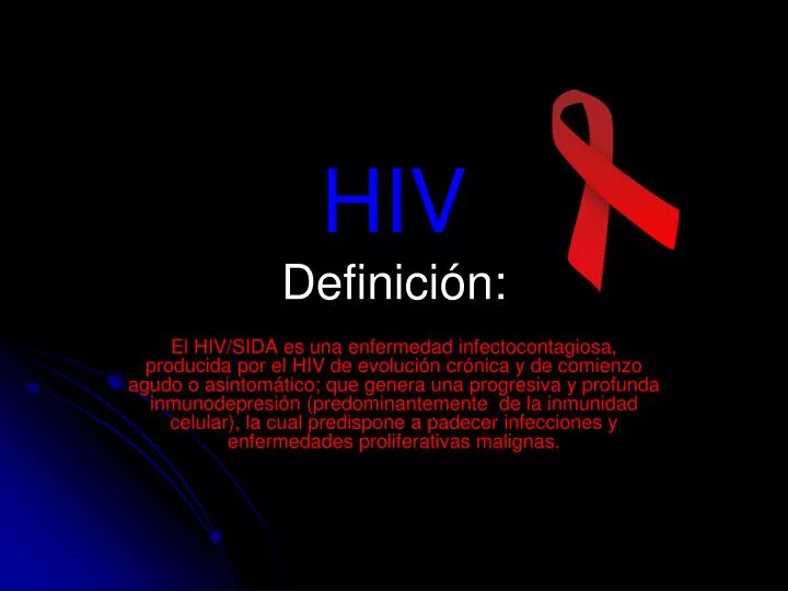 hiv definici n