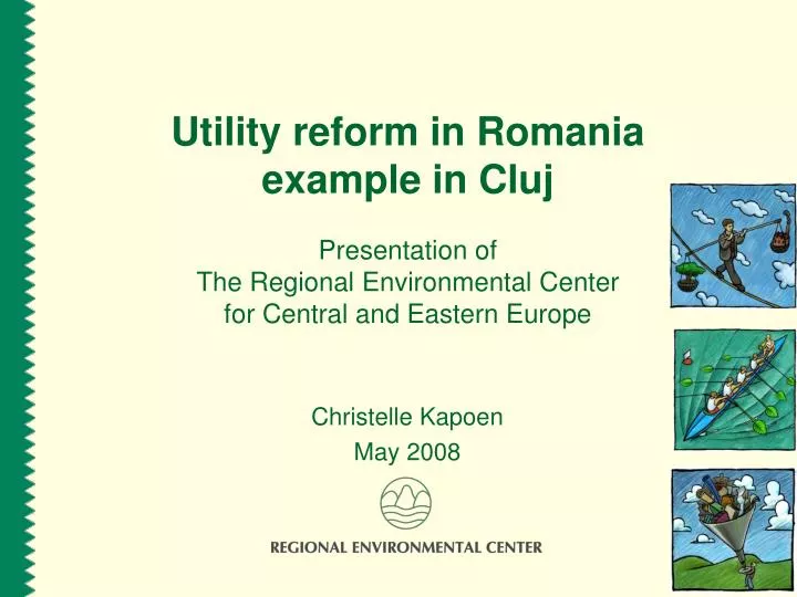 utility reform in romania example in cluj