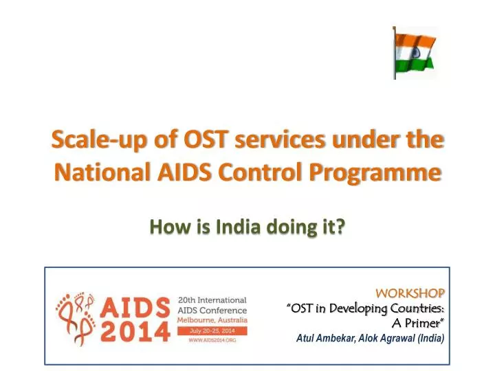 scale up of ost services under the national aids control programme