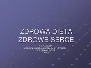 zdrowa dieta zdrowe serce