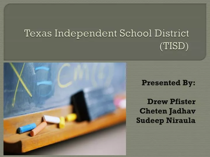 texas independent school district tisd