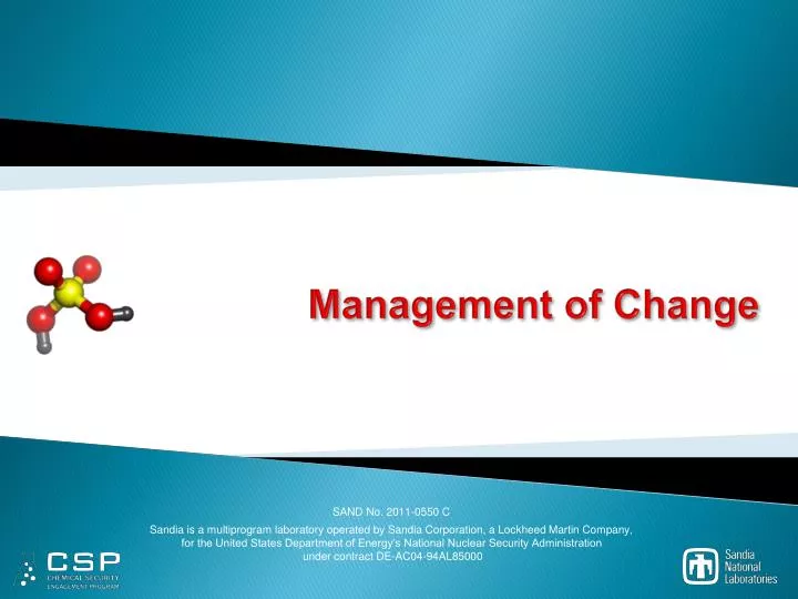 management of change