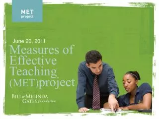 Measures of Effective Teaching (MET) project