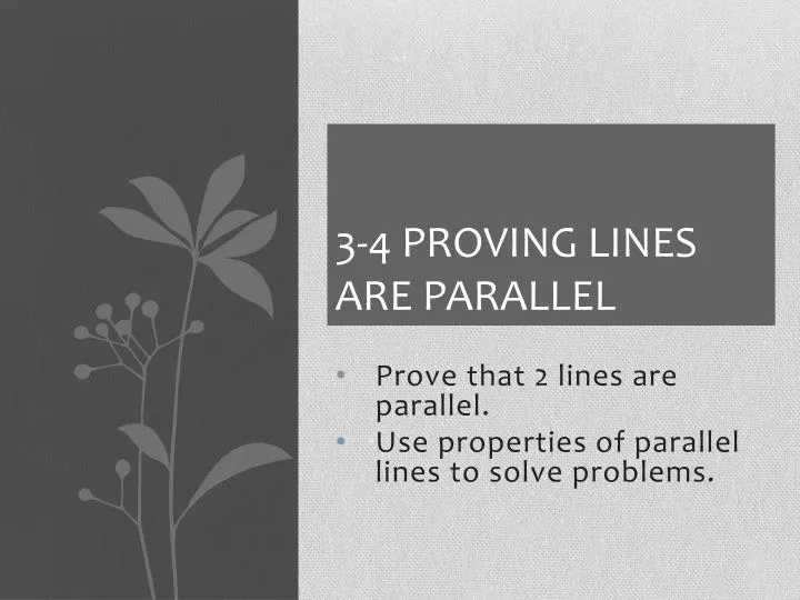 3 4 proving lines are parallel