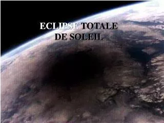 eclipse totale de soleil