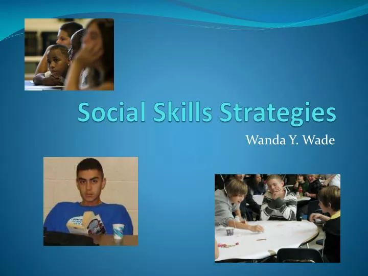 social skills strategies