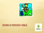 Elements and Periodic Table Overview - slide 1
