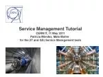 Enhancing Service Management: Knowledge Base Creation and Maintenance Tutorial - slide 1