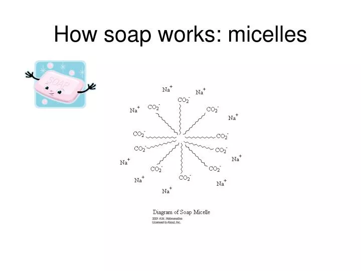 how soap works micelles