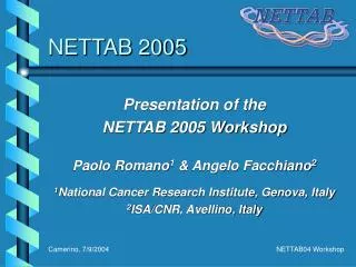 NETTAB 2005