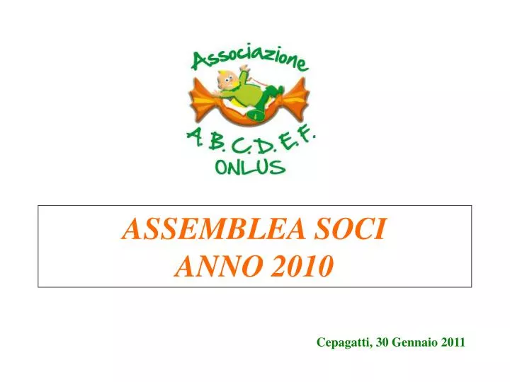 assemblea soci anno 2010