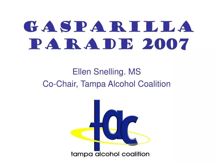 gasparilla parade 2007